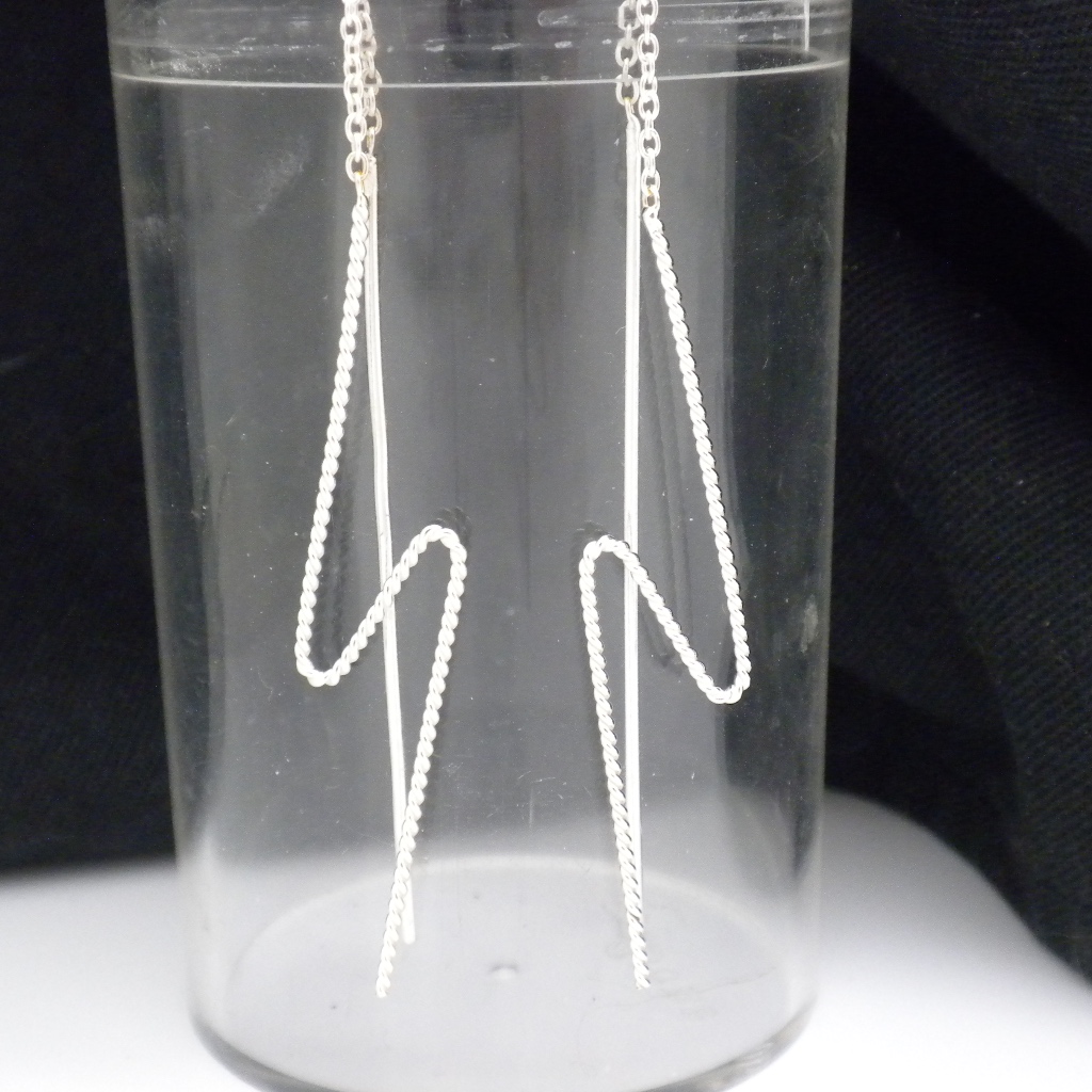 Sterling Silver Threader Earrings 23$